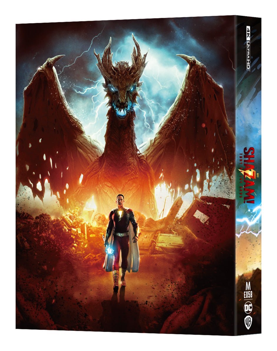 [ME58] Shazam! Fury of Gods Steelbook (Double Lenticular Full Slip) in - STEELBOOK by WARNER | Collectong