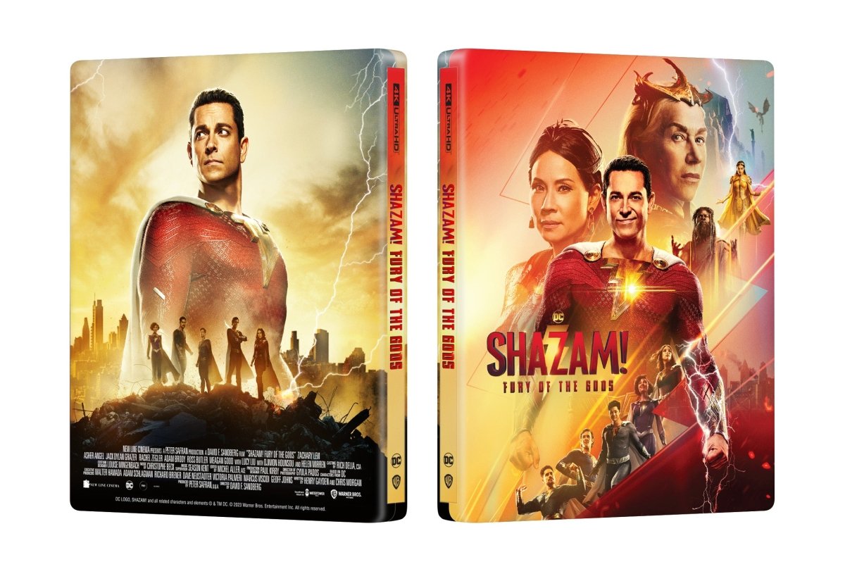 [ME58] Shazam! Fury of Gods Steelbook (Double Lenticular Full Slip) in - STEELBOOK by WARNER | Collectong