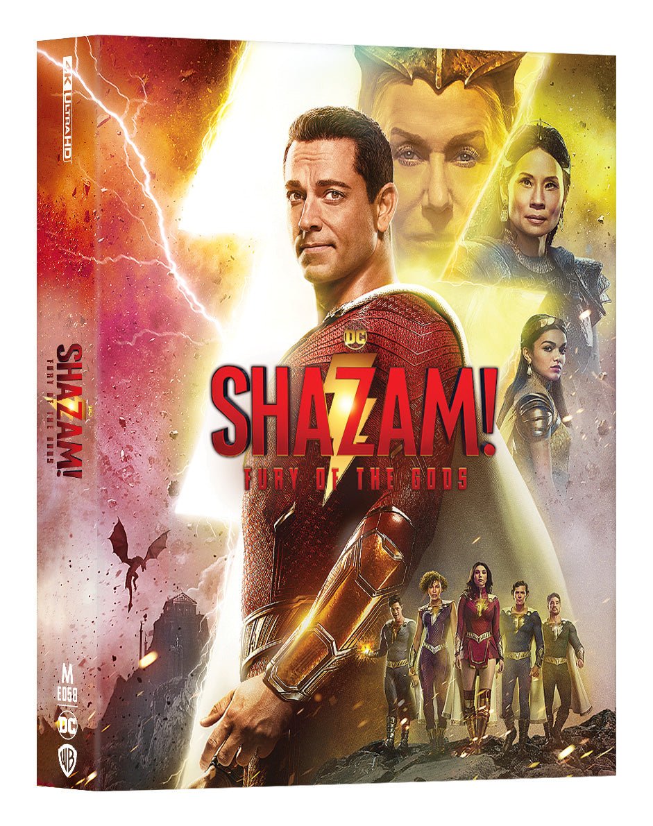 [ME58] Shazam! Fury of Gods Steelbook (Lenticular Full Slip) in - STEELBOOK by WARNER | Collectong