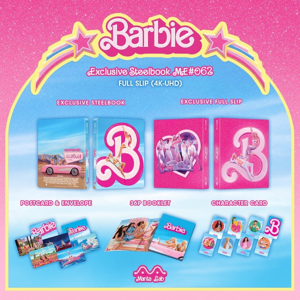 [ME62] Barbie Steelbook (Full Slip) in - STEELBOOK by WARNER | Collectong