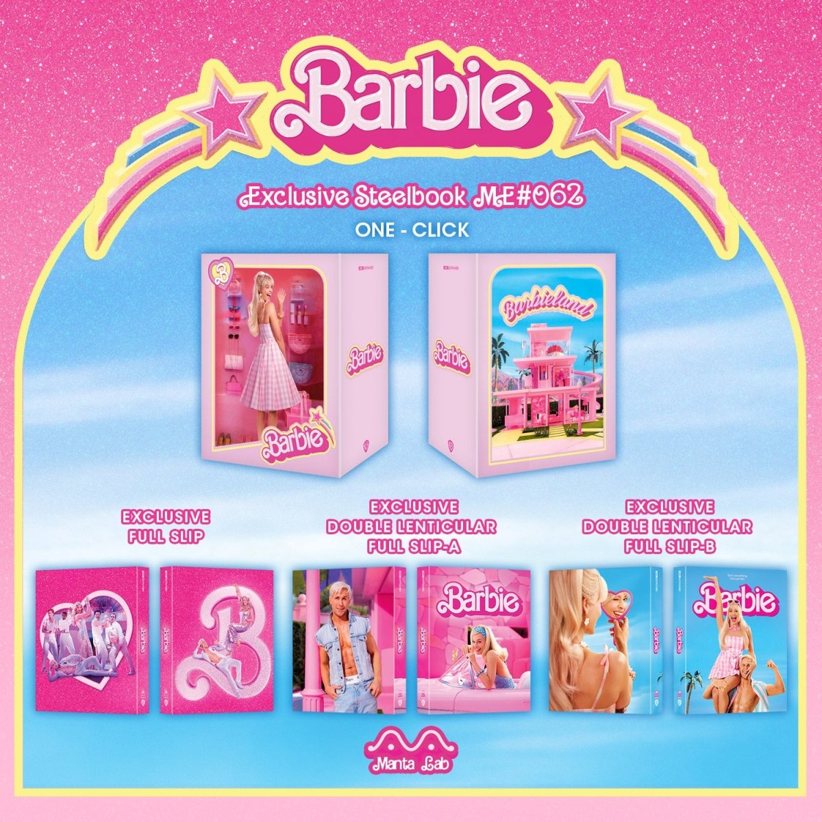 [ME62] Barbie Steelbook (One Click) in - STEELBOOK by WARNER | Collectong