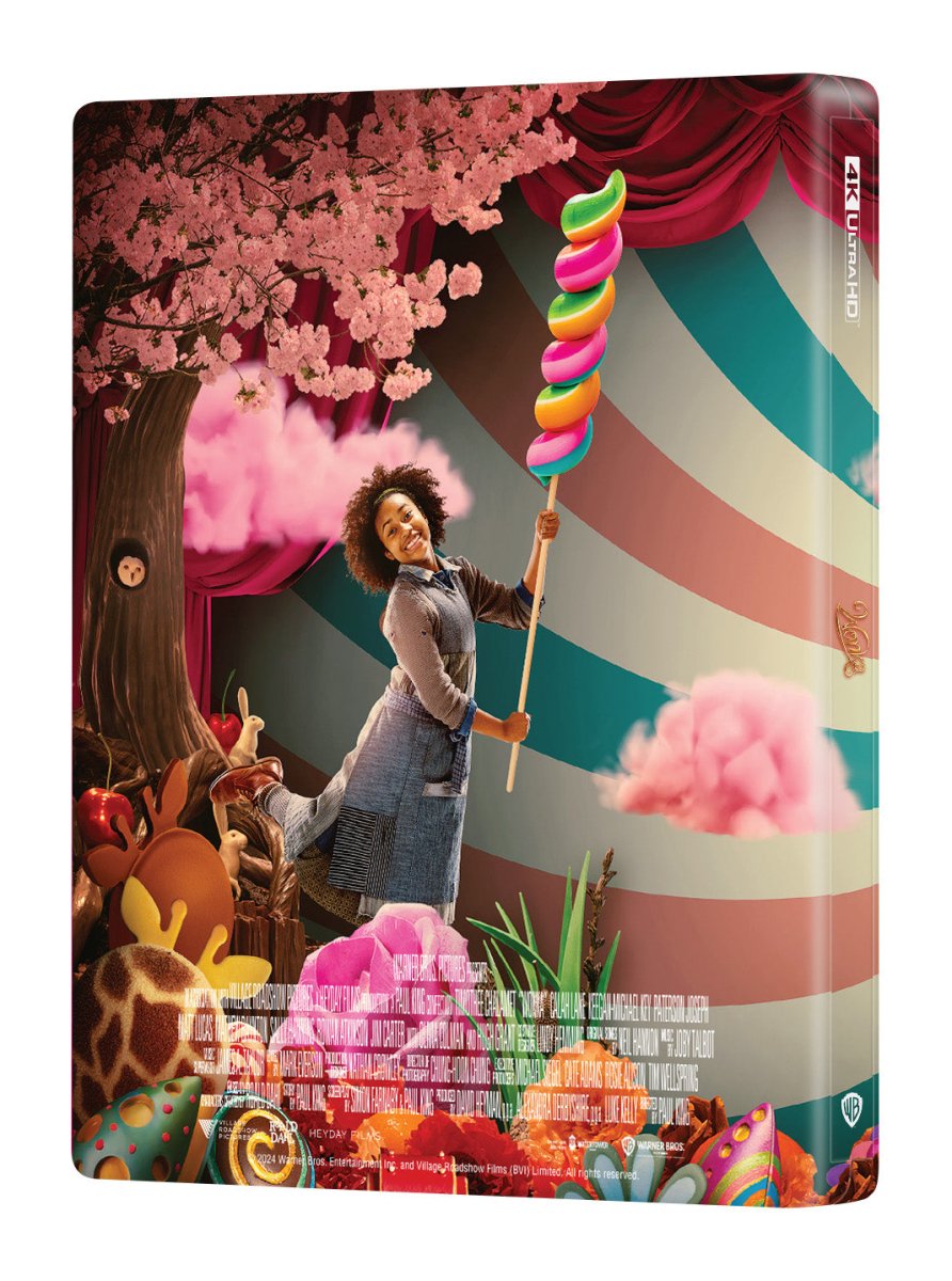 [ME68] Wonka Steelbook (Double Lenticular Full Slip-A) in - STEELBOOK by WARNER | Collectong