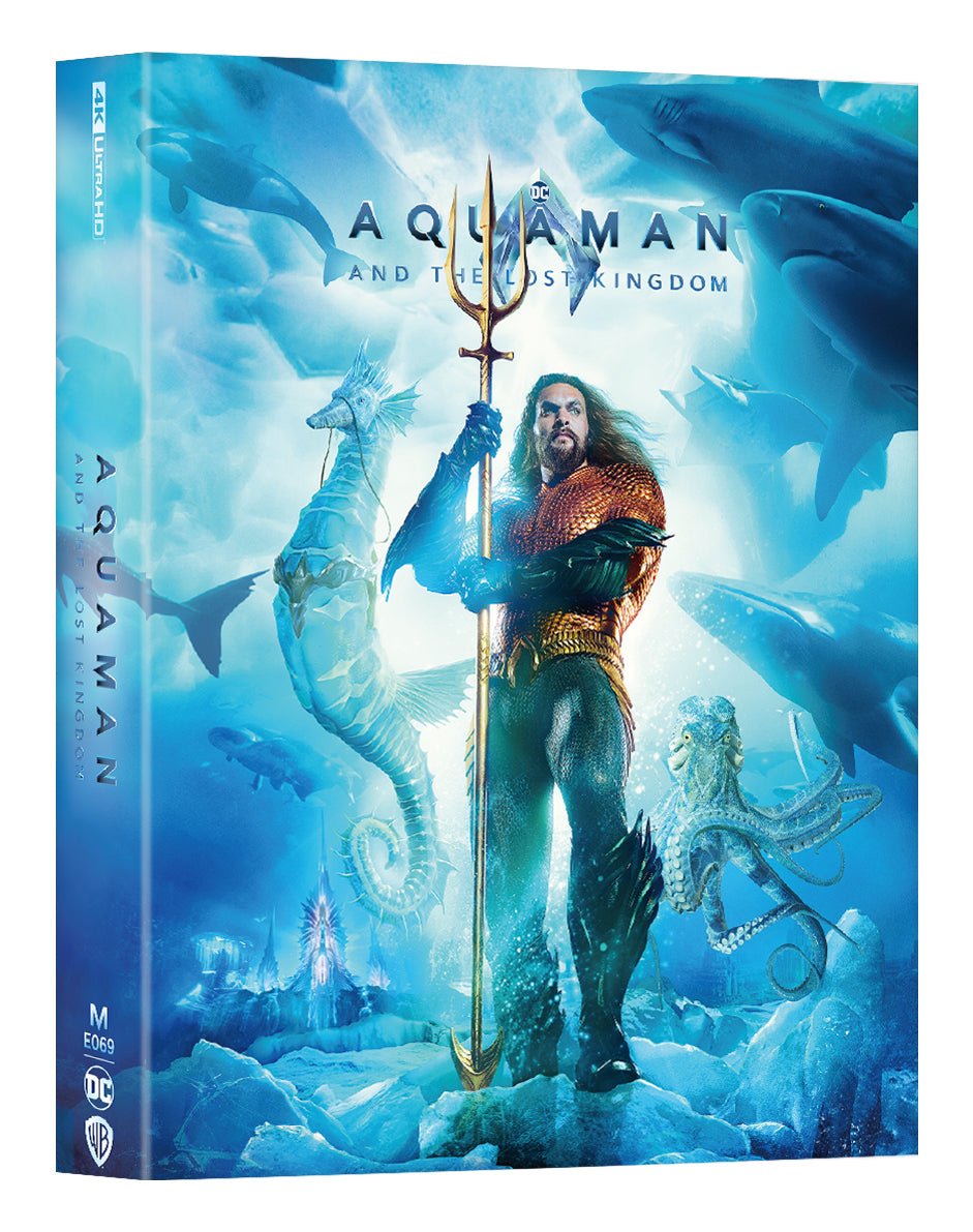 [ME69] Aquaman and The Lost Kingdom Steelbook (Double Lenticular Full Slip-A) in - STEELBOOK by WARNER | Collectong