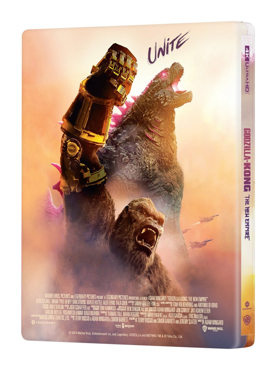 [ME73] Godzilla x Kong: The New Empire Steelbook (Double Lenticular Full Slip-A) in - STEELBOOK by WARNER | Collectong