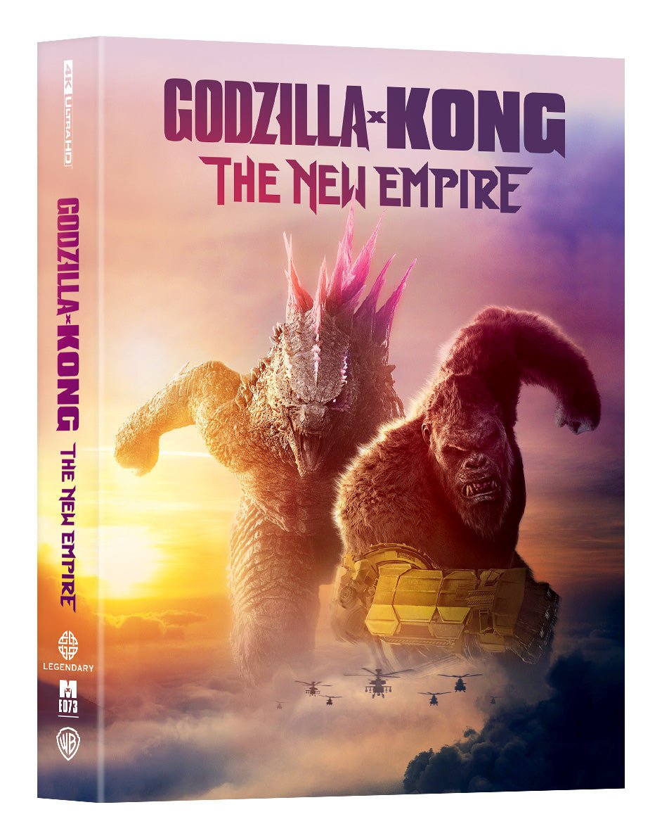 [ME73] Godzilla x Kong: The New Empire Steelbook (Double Lenticular Full Slip-B) in - STEELBOOK by WARNER | Collectong