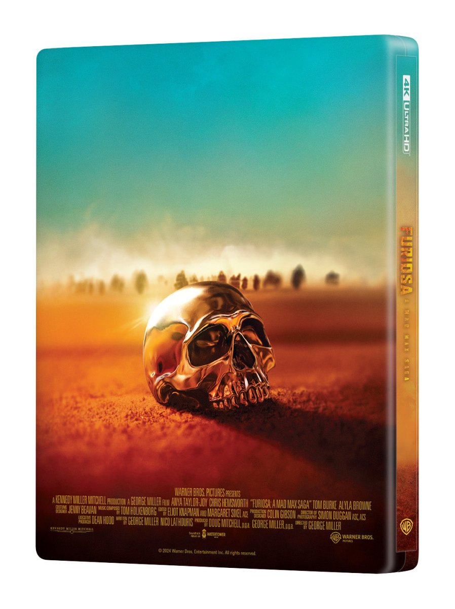 [ME75] Furiosa Steelbook (Double Lenticular Full Slip-B)(Standard+Chrome UHD) in - STEELBOOK by WARNER | Collectong