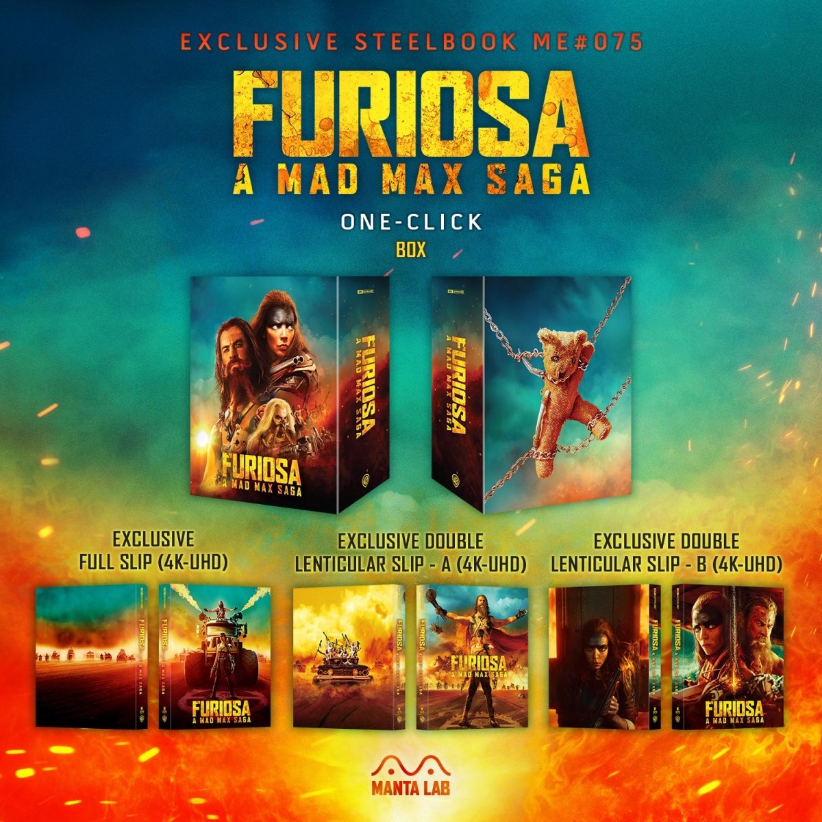 [ME75] Furiosa Steelbook (One Click)(Standard+Chrome UHD) in - STEELBOOK by WARNER | Collectong