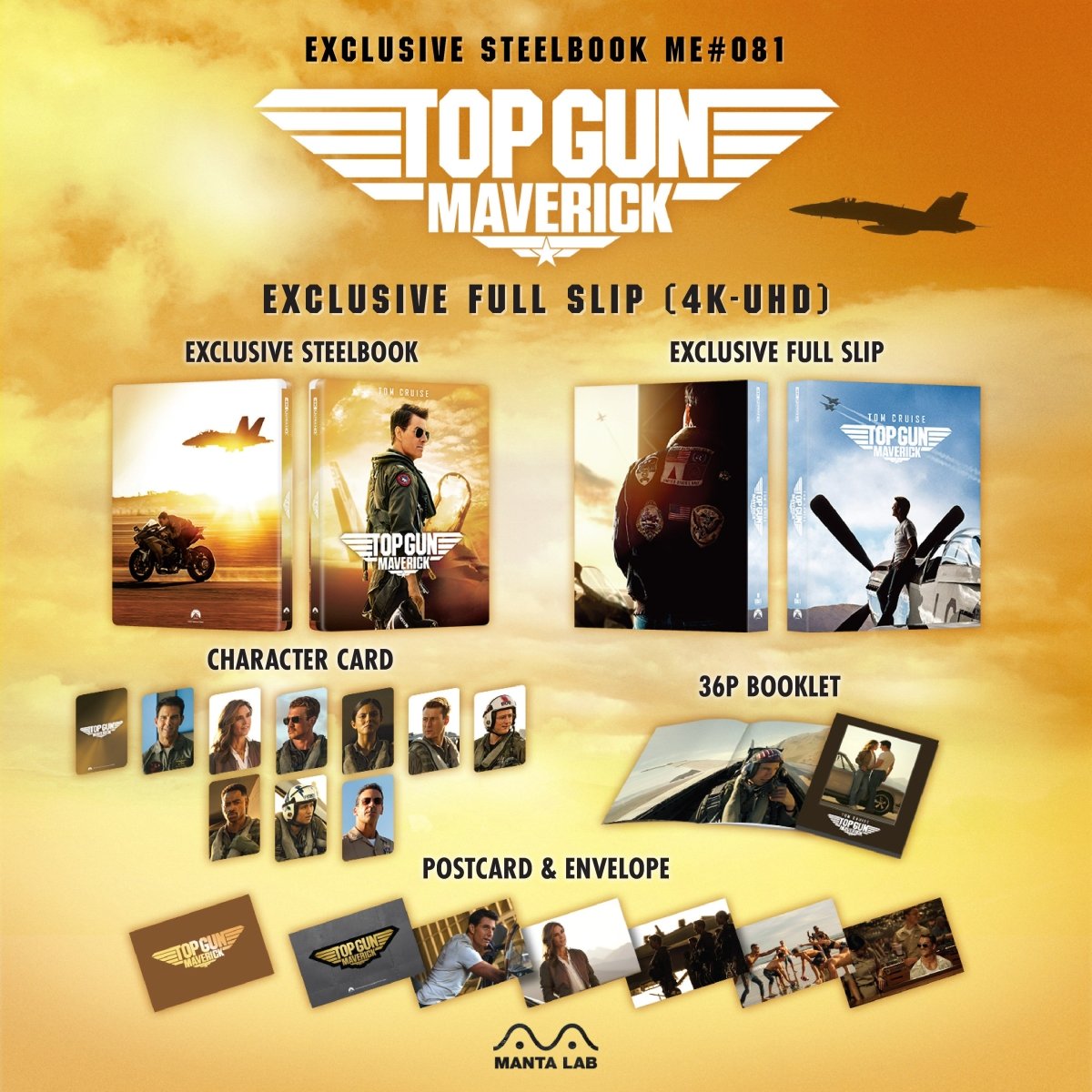 [ME81] Top Gun: Maverick Steelbook (Full Slip) in - STEELBOOK by WARNER | Collectong