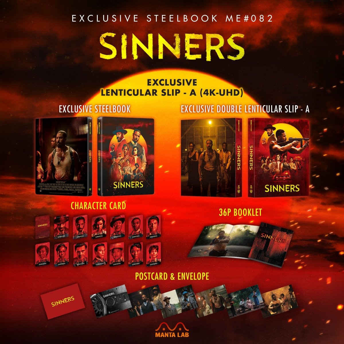 [ME82] Sinners Steelbook (Double Lenticular Full Slip-A) in - STEELBOOK by WARNER | Collectong