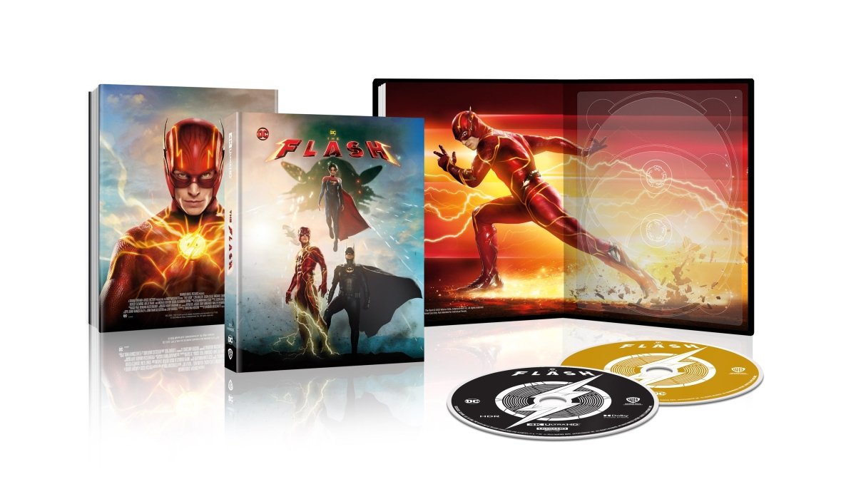 The Flash Lenticular Digibook (4KUHD) in - STEELBOOK by WARNER | Collectong