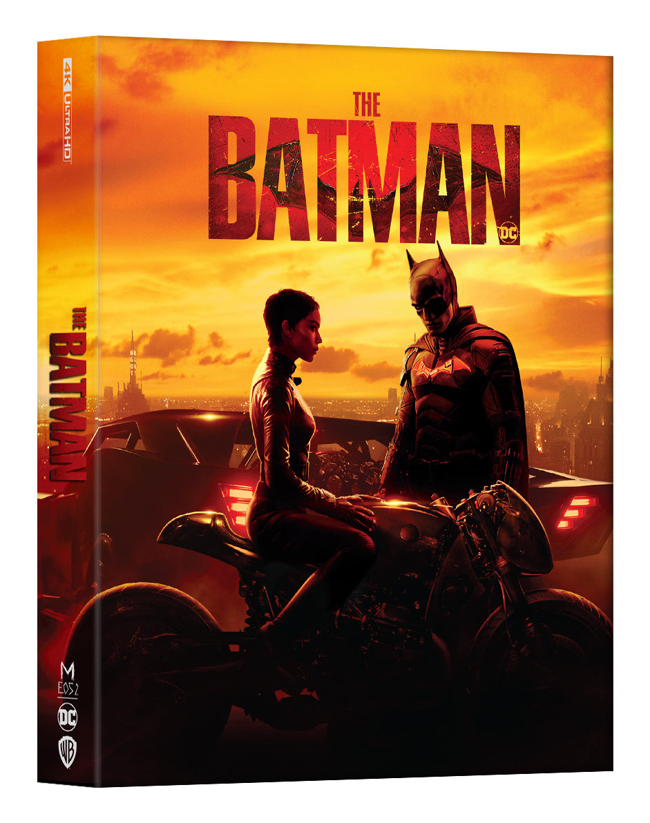 The Batman newest Steelbook Manta Lab Lenticular Slip 4KUHD & BD Sealed