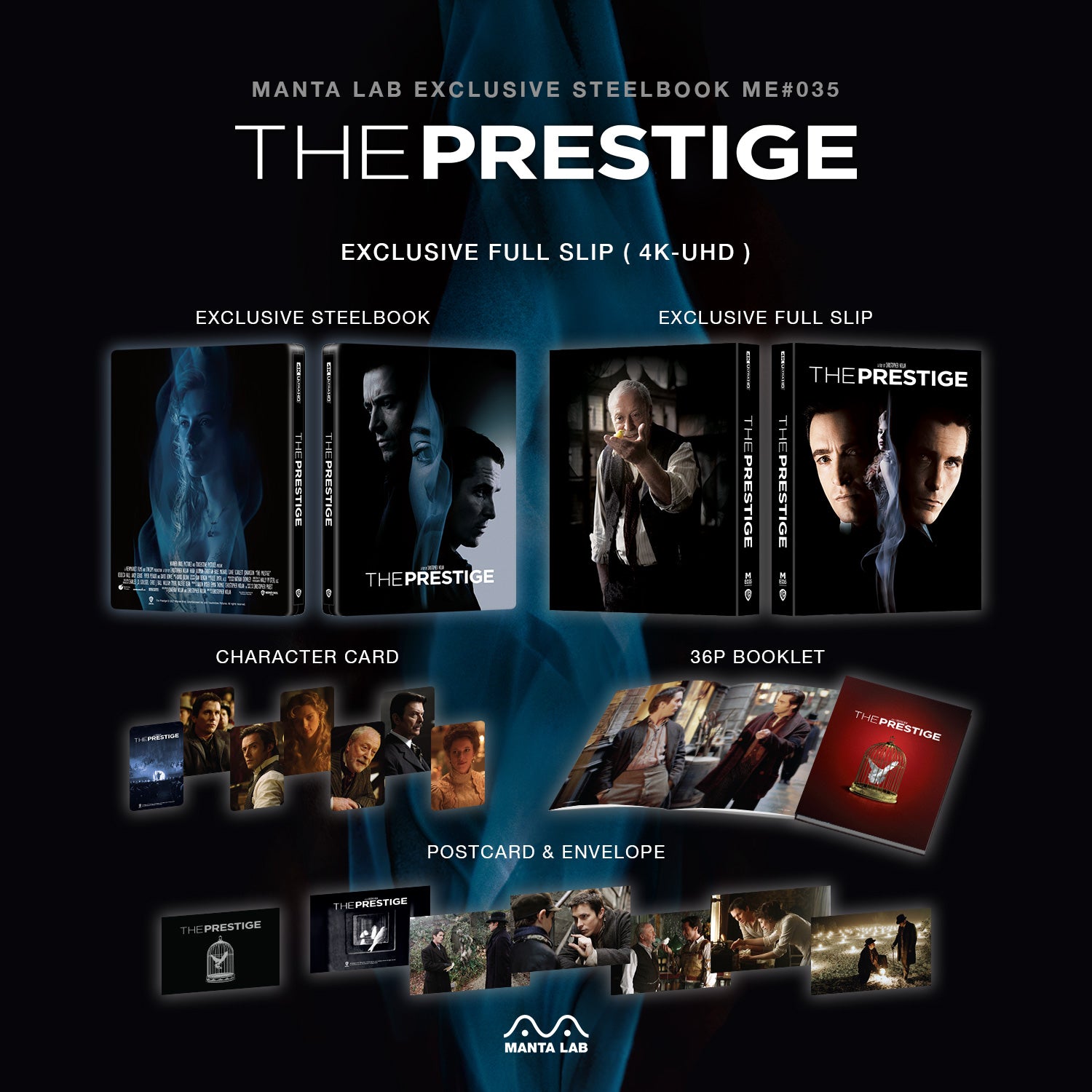 [ME#35] The Prestige Steelbook (Full Slip)