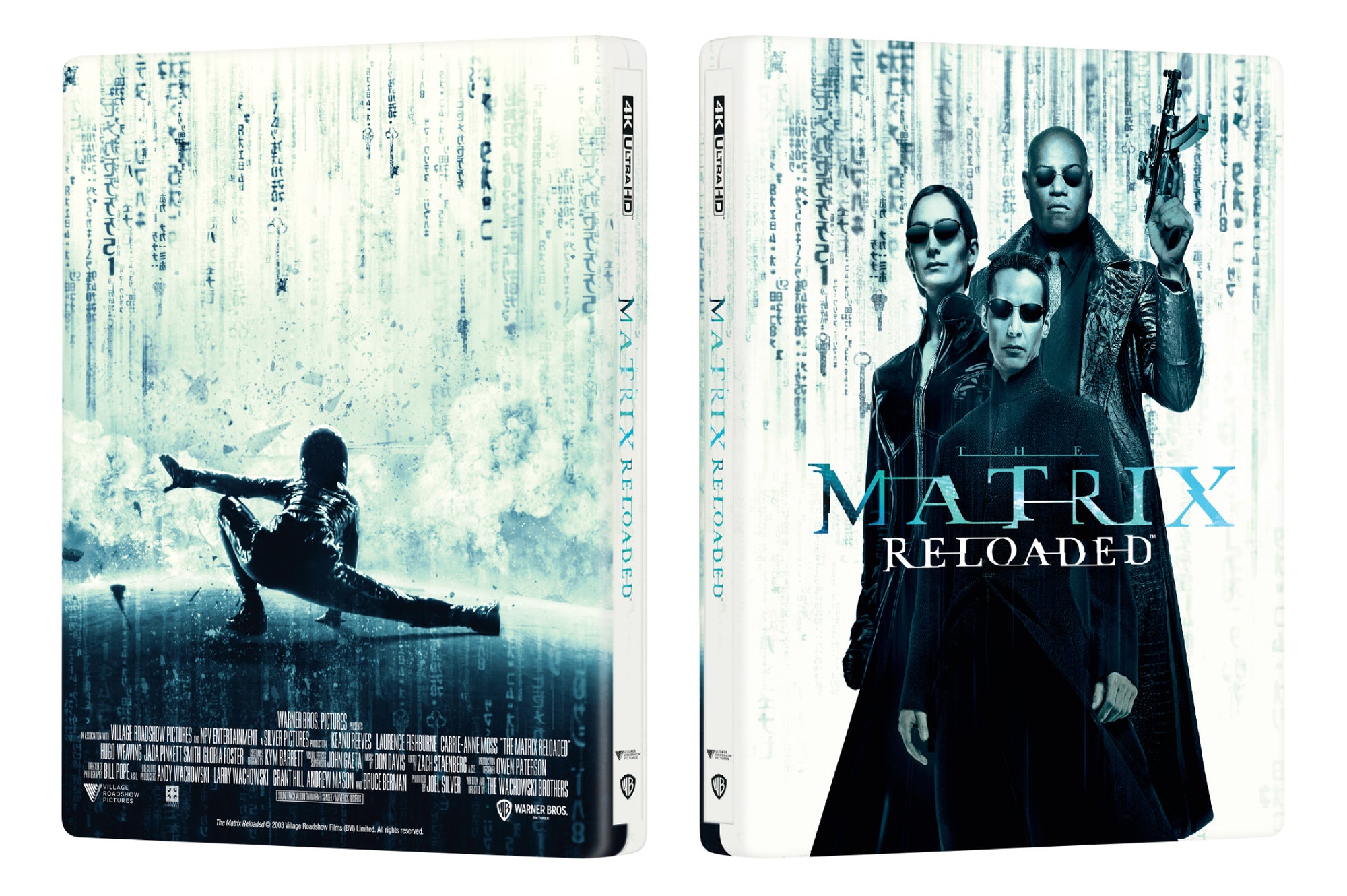 [ME#46] The Matrix Reloaded Steelbook (Full Slip)