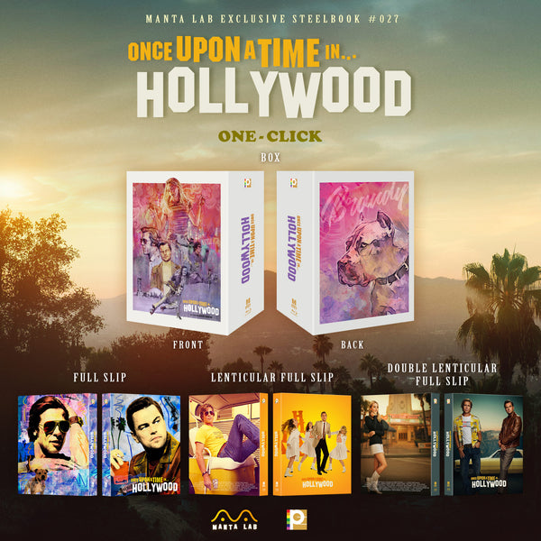 ME#27] Once Upon A Time In Hollywood Steelbook (One Click