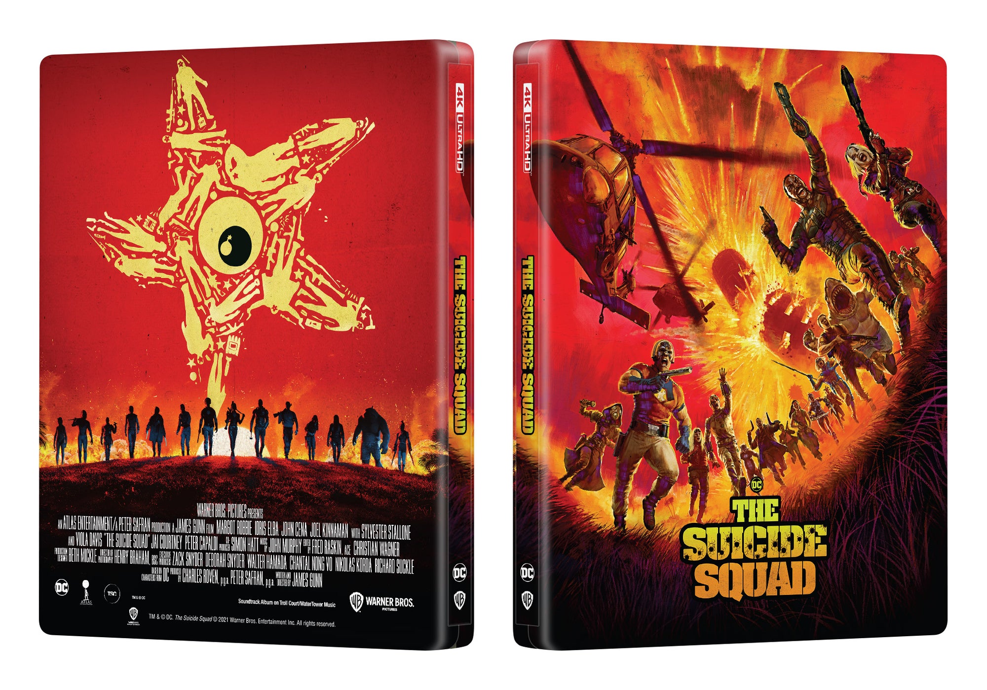 [ME#51] The Suicide Squad Steelbook (Double Lenticular Full Slip)