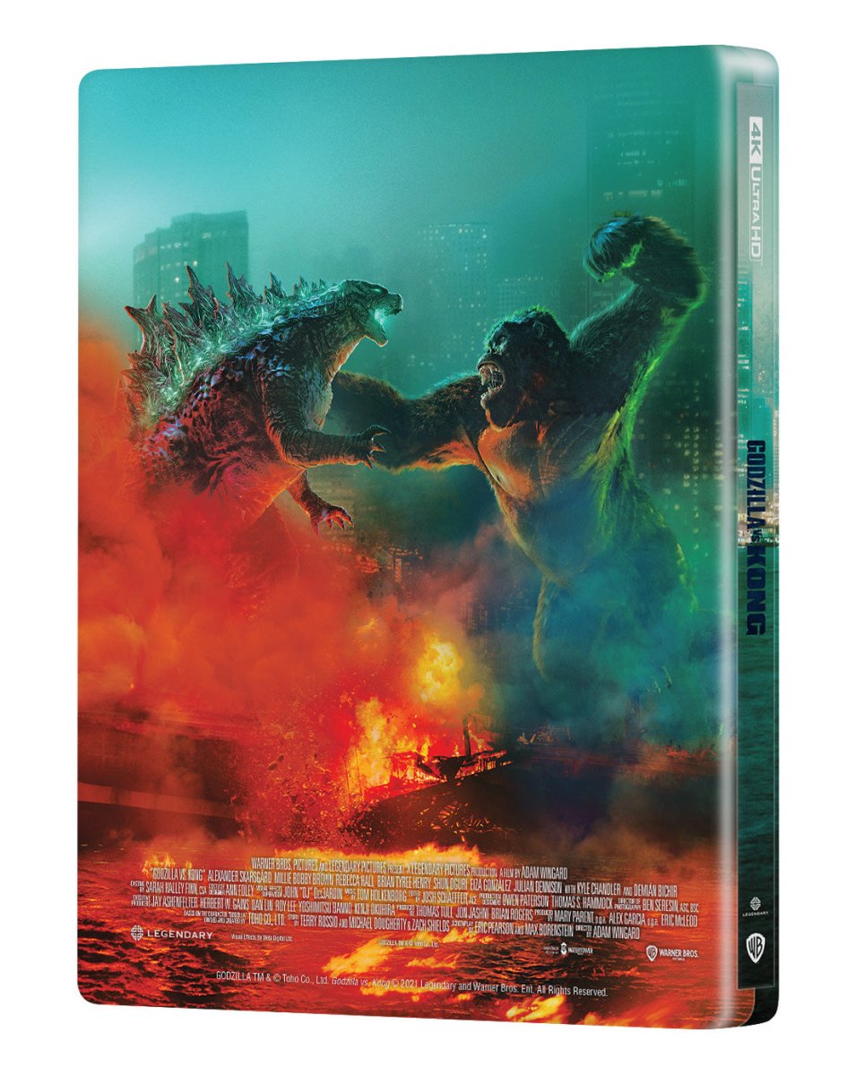 [ME41] Godzilla vs. Kong Steelbook (Full Slip) in - STEELBOOK by Collectong | Collectong