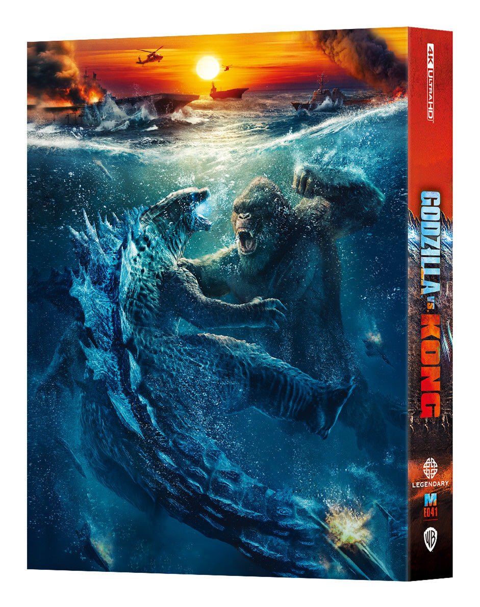 [ME41] Godzilla vs. Kong Steelbook (Lenticular Full Slip) in - STEELBOOK by Collectong | Collectong