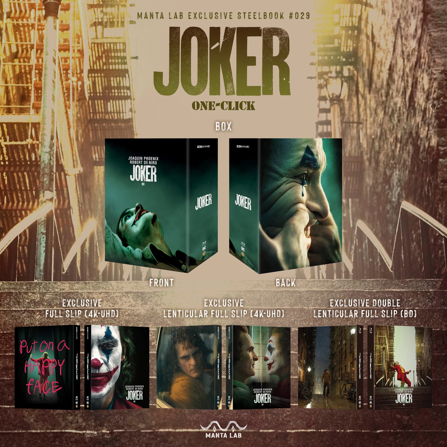 [ME#29] JOKER STEELBOOK (ONE CLICK)