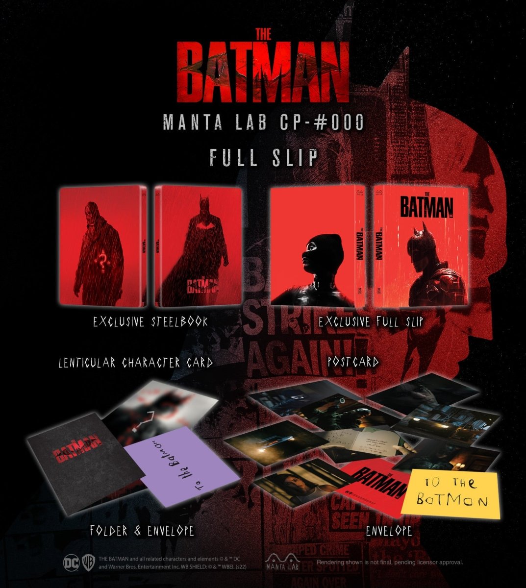 [MCP-000] The Batman Steelbook (Full Slip)(Consumer Product) in - by WARNER | Collectong