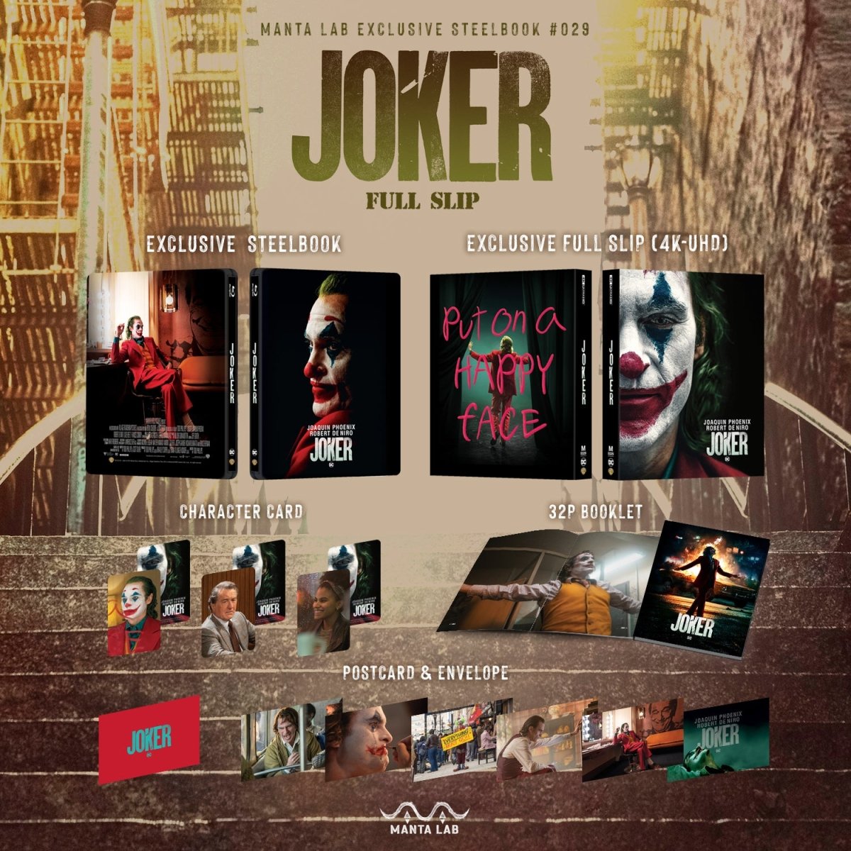 [ME29] JOKER STEELBOOK (FULL SLIP)(4KUHD) in - STEELBOOK by WARNER | Collectong