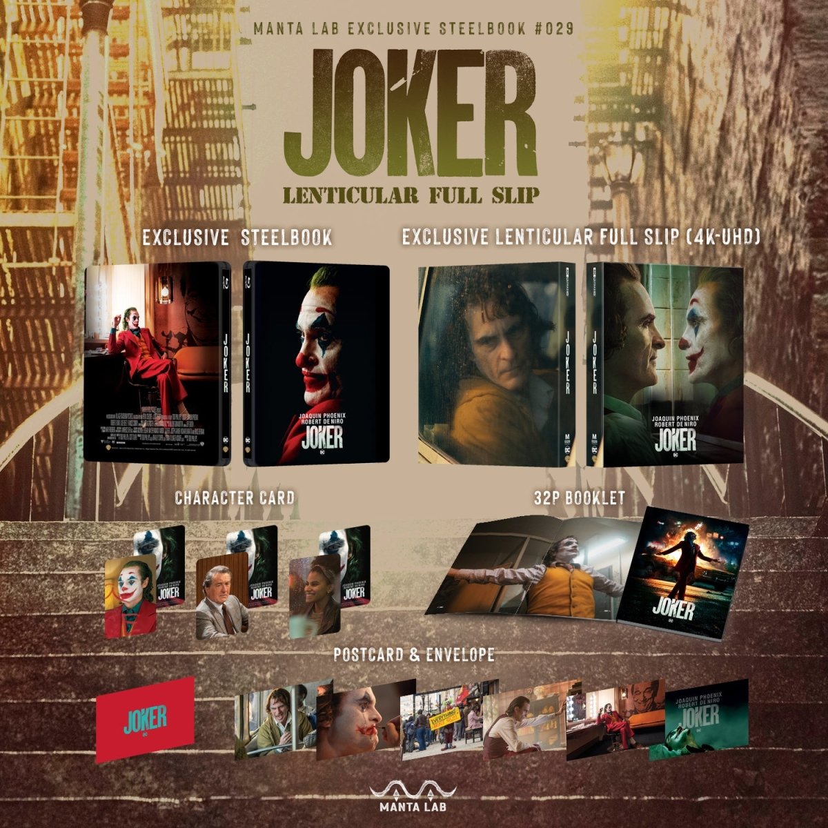 [ME29] JOKER STEELBOOK (LENTICULAR FULL SLIP)(4KUD) in - STEELBOOK by WARNER | Collectong