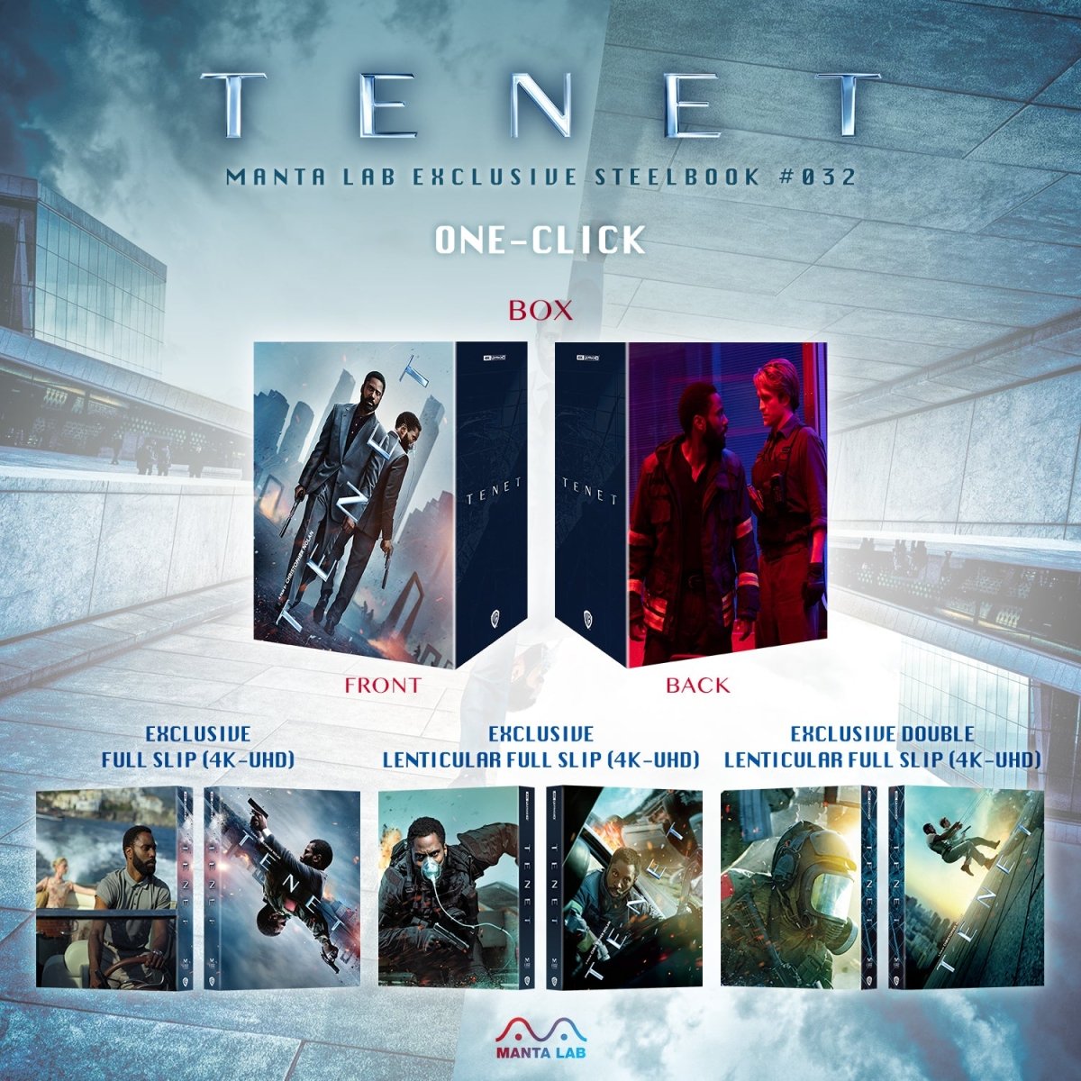 [ME32] Tenet Steelbook (One Click) in - STEELBOOK by WARNER | Collectong