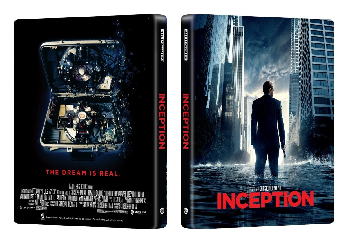[ME33] Inception Steelbook (Lenticular Full Slip) in - STEELBOOK by WARNER | Collectong
