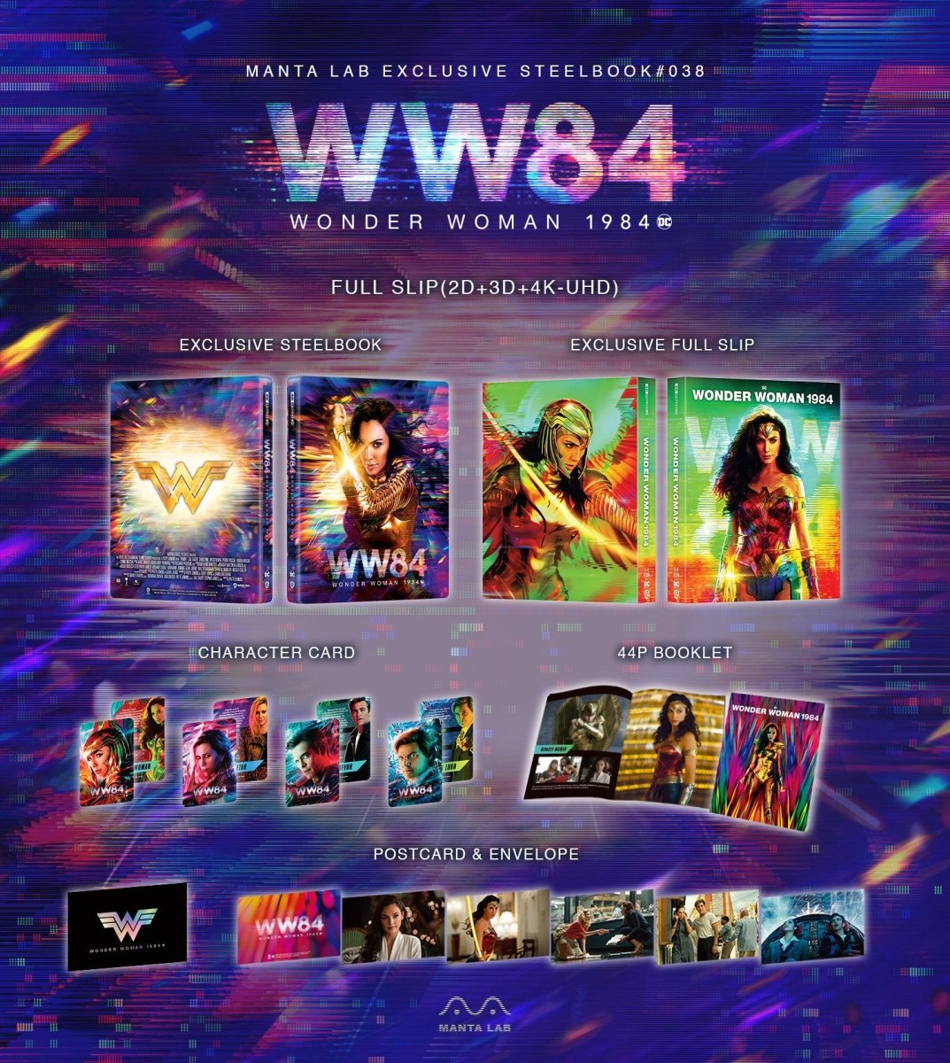 [ME38] Wonder Woman 1984 Steelbook (Full Slip) in - STEELBOOK by WARNER | Collectong