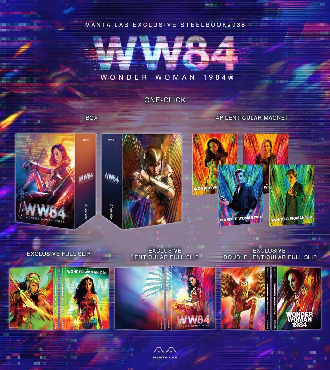 [ME38] Wonder Woman 1984 Steelbook (One Click) in - STEELBOOK by WARNER | Collectong