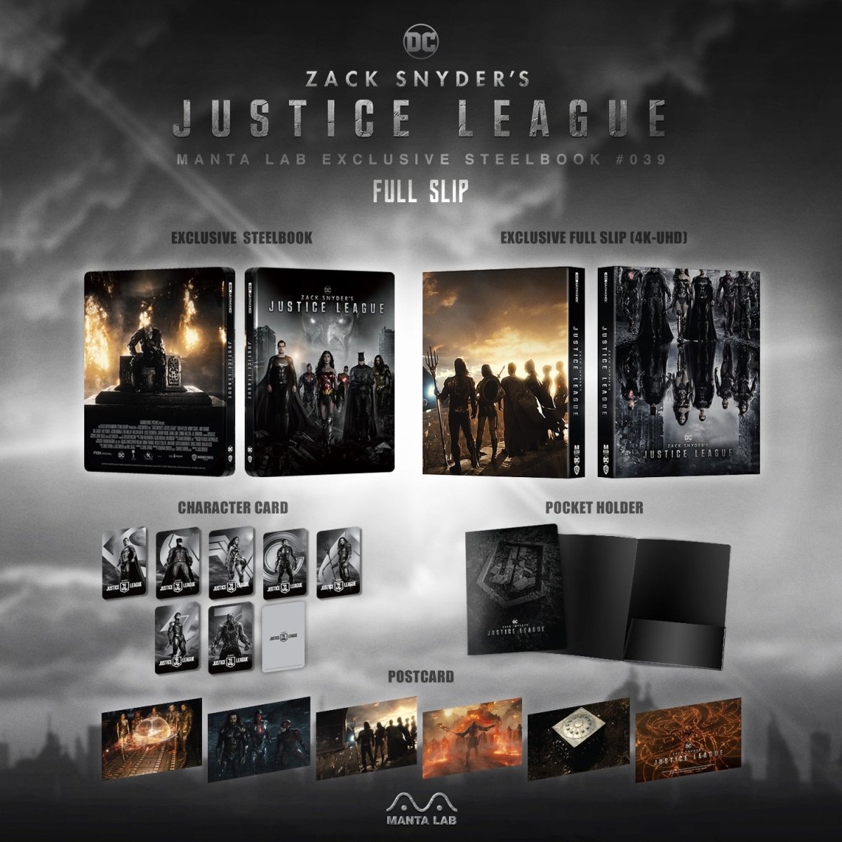[ME39] Zack Snyder's Justice League Steelbook (Full Slip) in - STEELBOOK by WARNER | Collectong