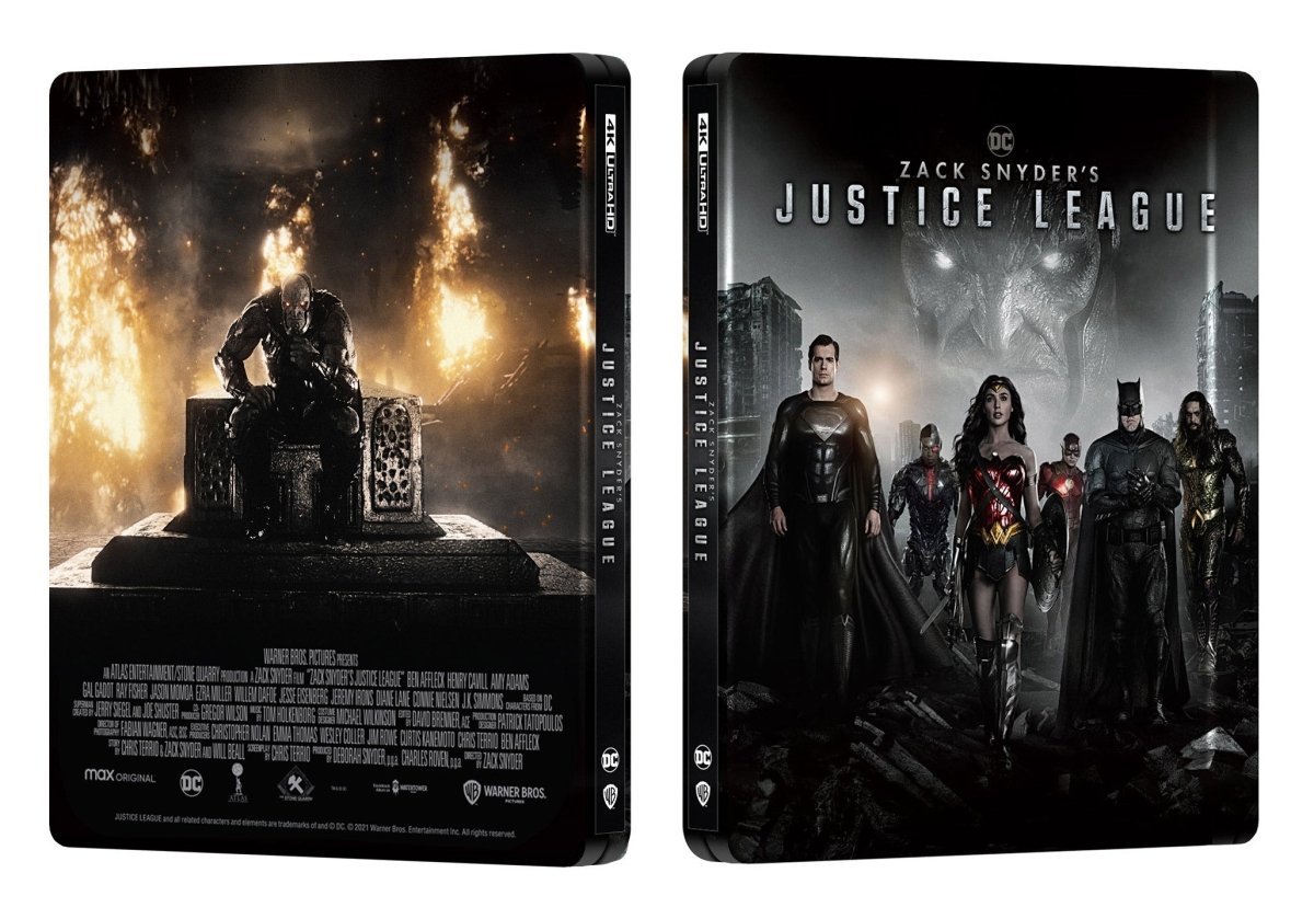 [ME39] Zack Snyder's Justice League Steelbook (Lenticular Full Slip) in - STEELBOOK by WARNER | Collectong