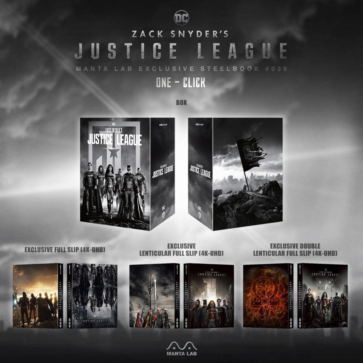 [ME39] Zack Snyder's Justice League Steelbook (One Click) in - STEELBOOK by WARNER | Collectong