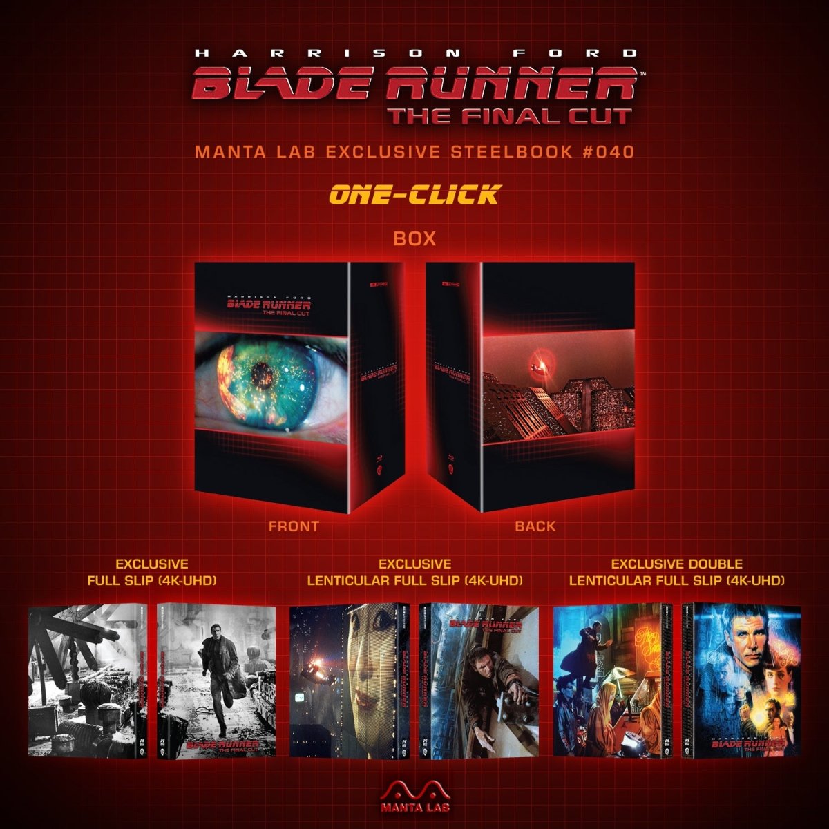 [ME40] Blade Runner Steelbook (One Click) in - STEELBOOK by WARNER | Collectong
