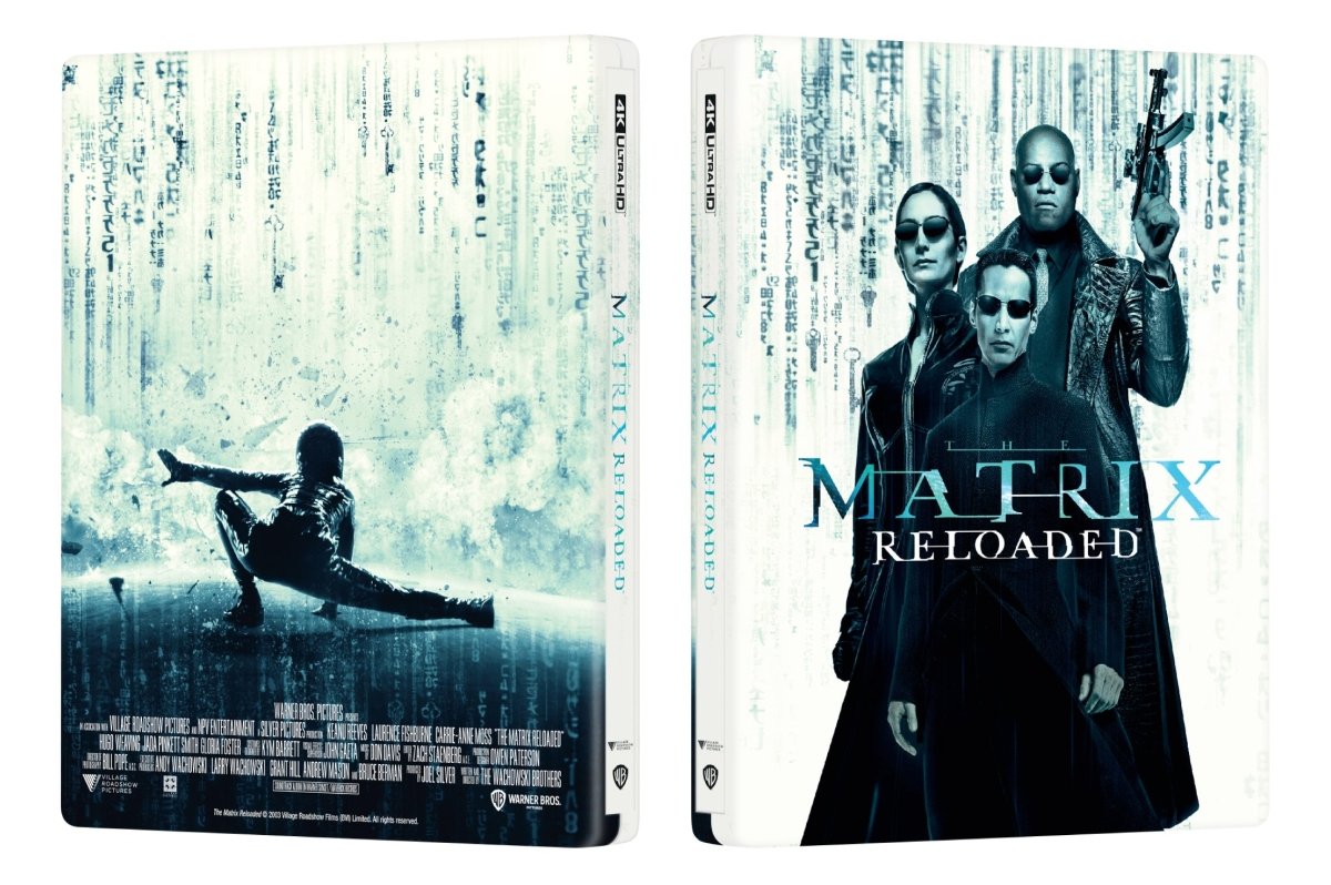 [ME46] The Matrix Reloaded Steelbook (Full Slip) in - STEELBOOK by WARNER | Collectong