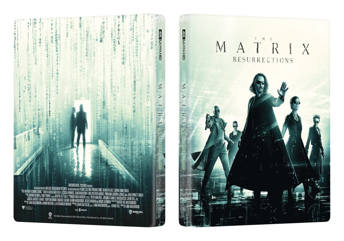 [ME48] The Matrix Resurrections Steelbook (Double Lenticular Full Slip) in - STEELBOOK by WARNER | Collectong