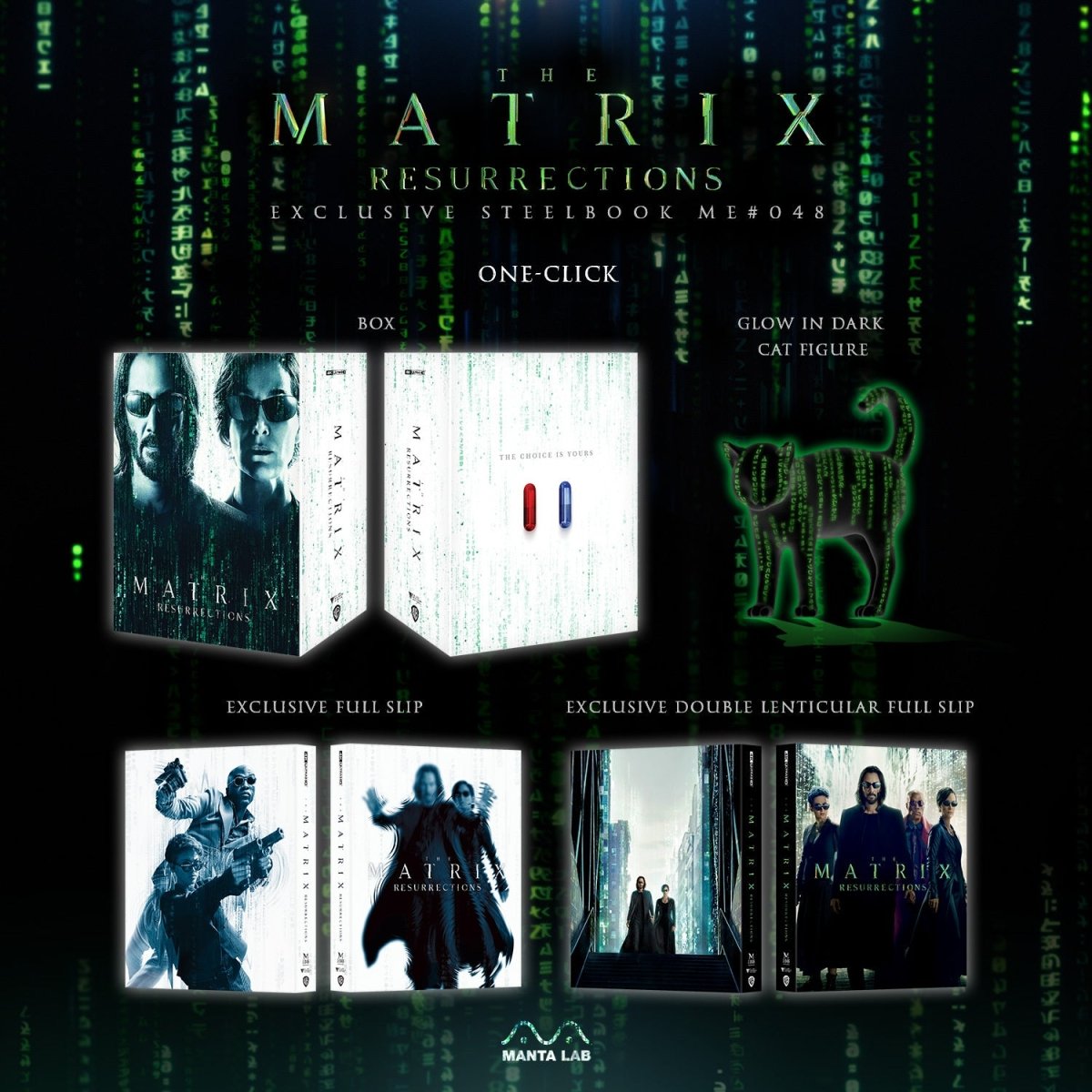 [ME48] The Matrix Resurrections Steelbook (One Click) in - STEELBOOK by WARNER | Collectong