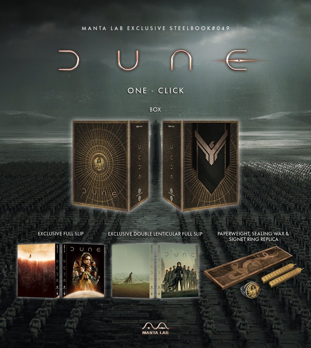 [ME49] Dune Steelbook (One Click) in - STEELBOOK by WARNER | Collectong