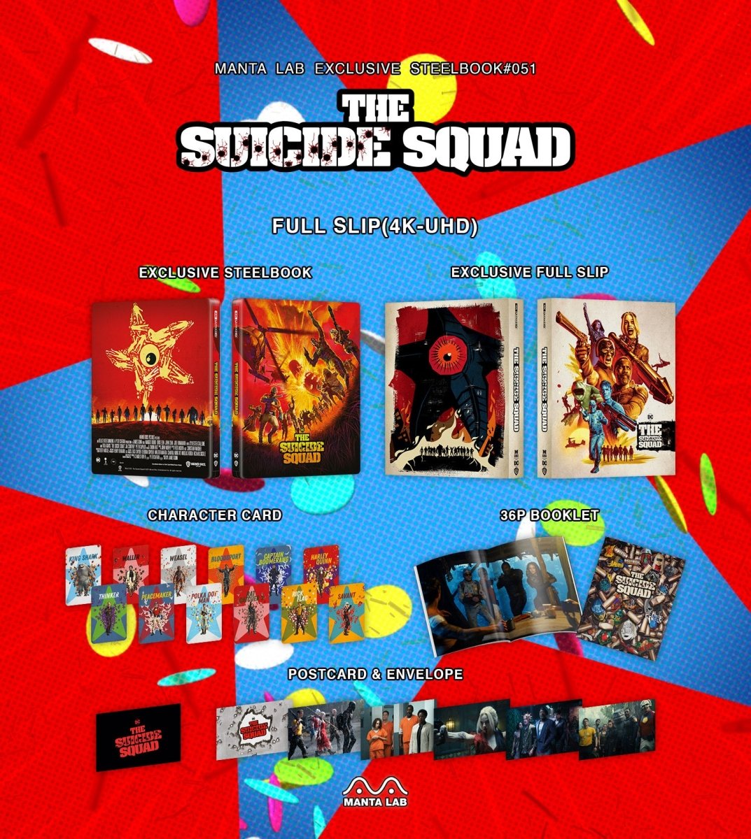 [ME51] The Suicide Squad Steelbook (Full Slip) in - STEELBOOK by WARNER | Collectong