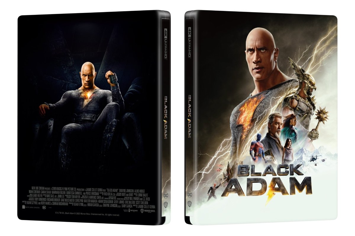 [ME56] Black Adam Steelbook (Double Lenticular Full Slip) in - STEELBOOK by WARNER | Collectong